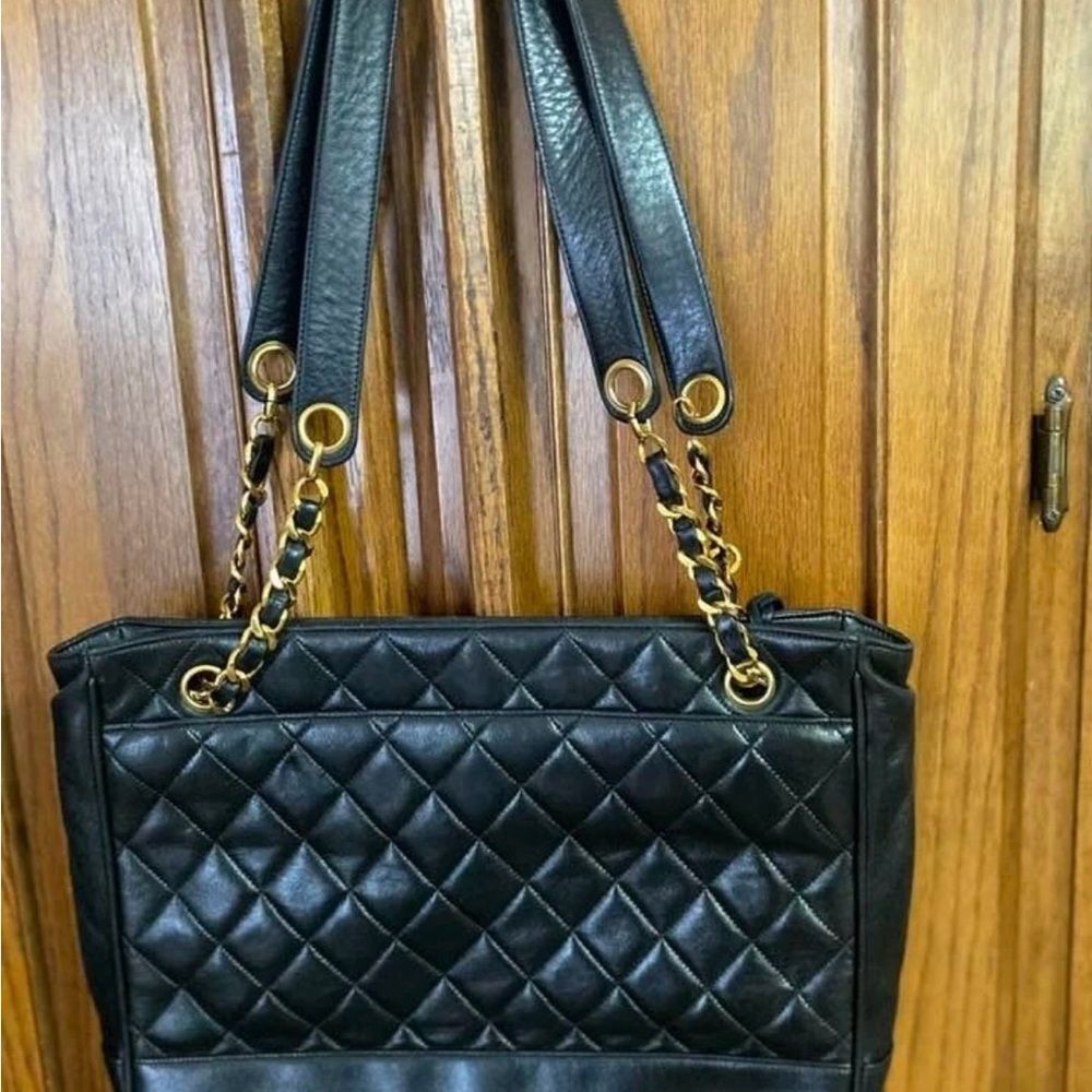 ✅AUTHENTIC✅CHANEL LAMBSKIN EXCELLENT SHAPE SHOULDER BAG - Picture 7 of 9